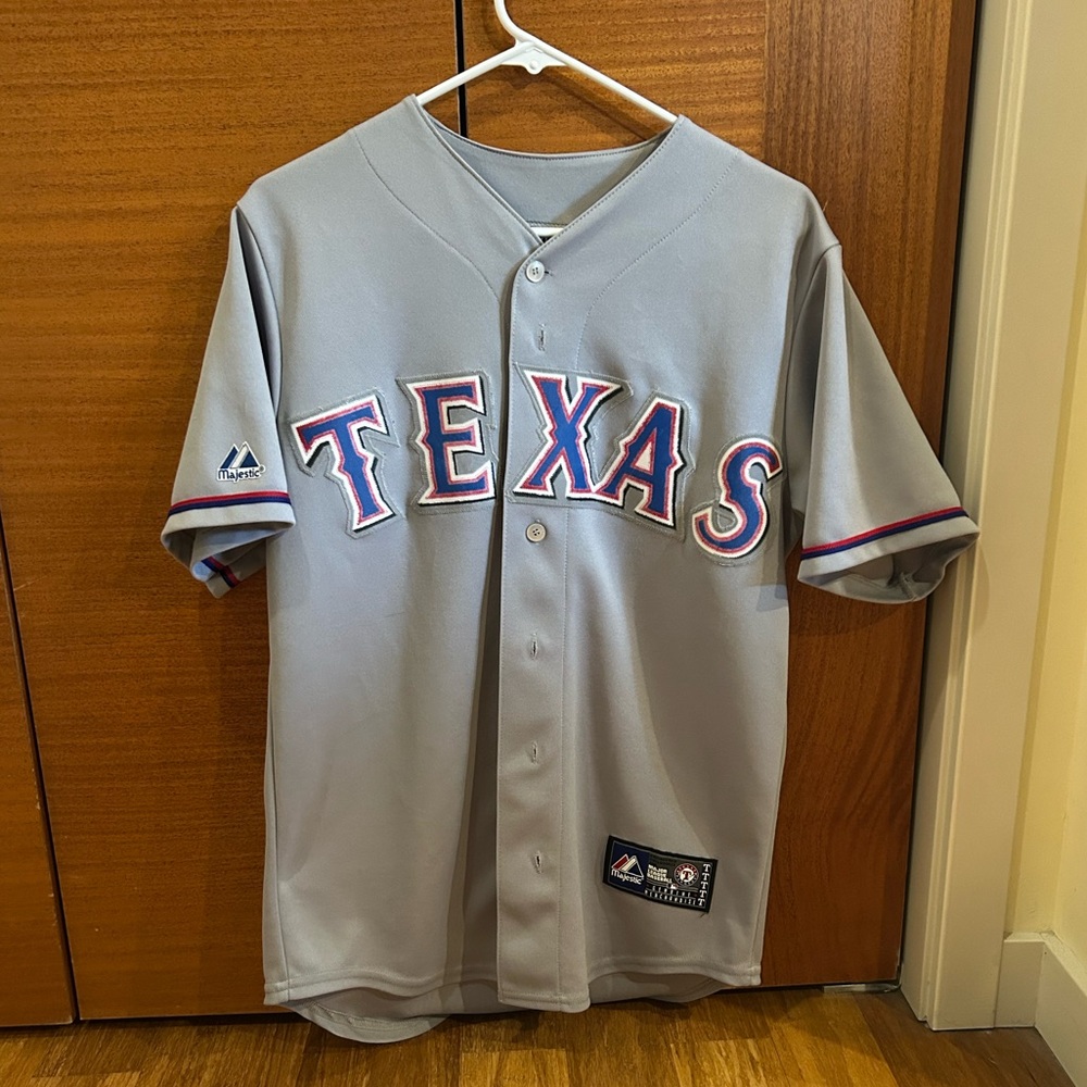 Majestic Texas Rangers Baseball Jersey